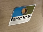 15    Ludwig B o Rack Tom Drum Vintage 70s 3-ply Natural Wood Wrap 12x15  mh5