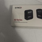 Synco G2 a2  Wireless Lavalier Microphone Dual-channel Lapel Mic For Dslr Camera