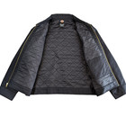 Dickies Insulated Eisenhower Jacket Men   s Xl Tj15bk Black Twill Work Mechanic