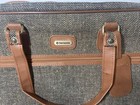 Vintage Nos Samsonite Tweed Suitcase   Carry On Travel Bag Special Collection