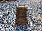 24  Cat Excavator Bucket  50 Mm Pins  Fits  Cat  Case  Deere  Hitachi  Jcb