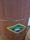 White Mountain 6qt Electric Ice Cream Freezer Maker Model 69206 Vintage