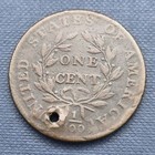 1798 Draped Bust Large Cent 1c Better Grade Vf Details  47802