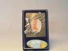 Boy Pewter Picture-frame New Baby Christening Birth Engraving 3-3 4  Norway
