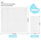 1 8 Fold 100 Pack Paper Napkins Guest Towels Disposable  Premium Quality 2-pl   