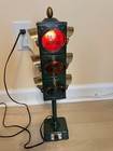 1960 s Bar Lamp Stop Light Traffic Signal  last Call bar Open nice Paint- Japan