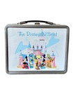 Disneyland Hotel Mickey Minnie Mouse Donald Duck Goofy Pluto Metal Lunchbox Vtg