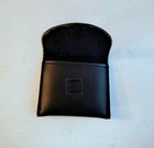 Leather Hearing Aid  Storage Pouch