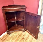 Vintage Mahogany Corner Cabinet