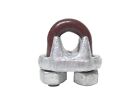 1 2  Wire Rope Clip U-bolt Cable Clamp Drop Forged Galvanized Painted - 8 Pack