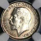 1913 Ngc Ms 65  George V 3 Pence Great Britain Sterling Silver Coin  22100903c 