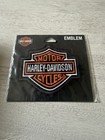 Harley-davidson  bar   Shield  Logo Sew-on Patch 3x4  Embroidered Made In Usa