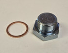 1 1 8  Head 7 8  - 18 Thread Oil Pan Drain Plug   Gasket For Ih Tractor Truck