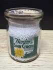 Elsie Borden Sour Cream 2 Sided 2 Color Pyro Jar Rare Find Look 