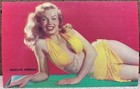 Vintage Marilyn Monroe Lusterchrome Pinup Postcard L-39 Thinking Of You