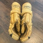 Rare 1960s Vintage Winnwell Winn-well Model 627 Leather Hockey Gloves - Kurv-pam