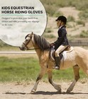 Thapower Horse Riding Gloves Kid Girls Equestrian Riding Gloves Youth Women