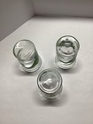 Vtg 1988 Welch   s Dinosaur Jelly Glass Set Of 3  2 Brontosaurus And 1 Pteranodon 