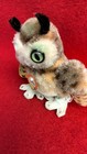 Steiff Vintage  wittie  Owl 1950 s 4 Inch Mohair Green Eyes No Button   Ean 4310