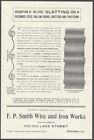 Columbus Steel Rolling Doors Shutters Partitions Chicago Advertising Handbill