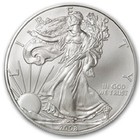 2008 Silver Eagle Dollar  999 Fine Uncirculated Bullion Coin Low Flat Shipping