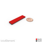 2 X 1 2 X 1 8 Inch Powerful Neodymium Rare Earth Bar Magnets N52  8 Pack 