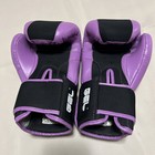 Title Gel Training Boxing 10oz Gloves Purple Black Size Medium M Womens mens Nc