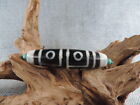 4 Eyes Tibetan Old Agate Dzi Beads Amulet For Pendant Tibet Ancient Gzi Bead J