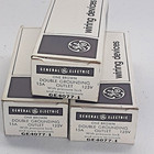 New Old Stock Set Of 3 Ge Double Grounding Outlet Brown 15a-125v Ge4077-1