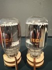 Match Pair 1971 6ge5 Rca Radio Audio Amplifier Tubes 539c Tested Nos Nib     