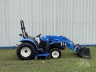 2002 New Holland Tc29d Tractor With Loader And Belly Mower