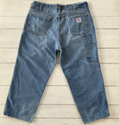 Vintage Men   s Tyndale Fr Flame Resistant Baggy Washed Denim Jeans 38x32