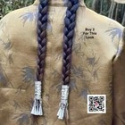 End-cap Tribal-style Punched-aluminium Tassels Hair-braids Fashion  Accessory