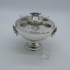 Caviar Bowl With Glass Bowl   6 Shot Glass With Sturgeon Fish - Caviar Server