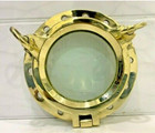 Pair Of Brass Ship Porthole Hatch Window     Maritime Decor With Two Keys