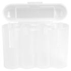 Ebc Battery Aa Aaa Clear Plastic Battery Storage Case Holder Box Usa Ship