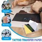 3mm Tattoo Skin Practise Kitr 13 Pcs Fake Skin And Stencil Paper Kit Including 3