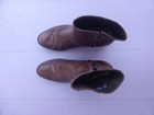 Vintage Florsheim Mens Leather Shoes Size 10 D Beatle Boots Made In Usa