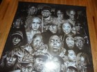 Rap Music Heroes Poster 24 X 36 Every Era Very Cool Run Dmc Snoop Dog Tupac