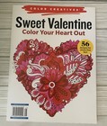 Color Creatives Sweet Valentine Coloring Book   56 Designs