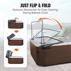 Hot Tub Cover Lift Hydraulic 69-96 5 In Width Adjustable For Hot Tub Spa