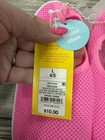 Sun Squad Kids Youth Water Shoes Pink Slip On Aqua Socks Size L 4 5 New