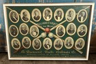Antique C1900 Brunswick Balke Collender Billiard Experts Cardboard Sign