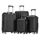 16 20 24 28  Luggage Coded Lock Travel Set Bag Abs Trolley Suitcase Organization