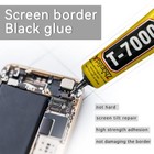 T7000 Black Glue Phone Tablet Repair Adhesive 15 50 110ml With Fine Tip Needle