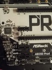 Asrock Ab350 Pro4   Ryzen 2400g Cpu W fan   Faceplate