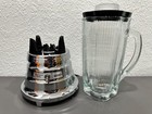 Vintage Waring Blender 51bl25 Commercial Grade 5 Cup 2 Speed Heavy Chrome Tested