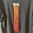 Official Jack Miller Motogp Graphic T-shirt Black Red Orange Gradient Small