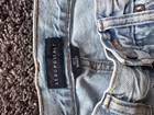 A  ropostale Women   s Light Wash Distressed Mid Rise 90   s Baggy Jeans 00r 5-pocket