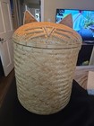 Pottery Barn Cat Hamper 25 Inches By 16 Inches